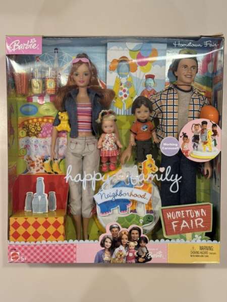 Barbie Happy Family Neighborhood Hometown Fair Nikki Ryan Midge Alan