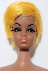 Vintage Mod Julia Doll w/Gorgeous Bright Yellow Color Magic Hair! Barbie Friend