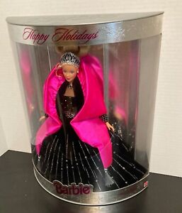 Mattel 1998 Happy Holiday Christmas Barbie Doll Figure New Special Edition Box