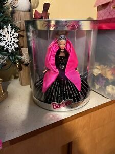 BARBIE "Happy Holidays" 1998 Special Edition Mattel Christmas Doll Blond N NRFB