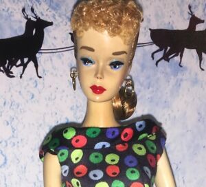 1960 Vintage #3 Blond Ponytail Barbie Doll??**by Carols**