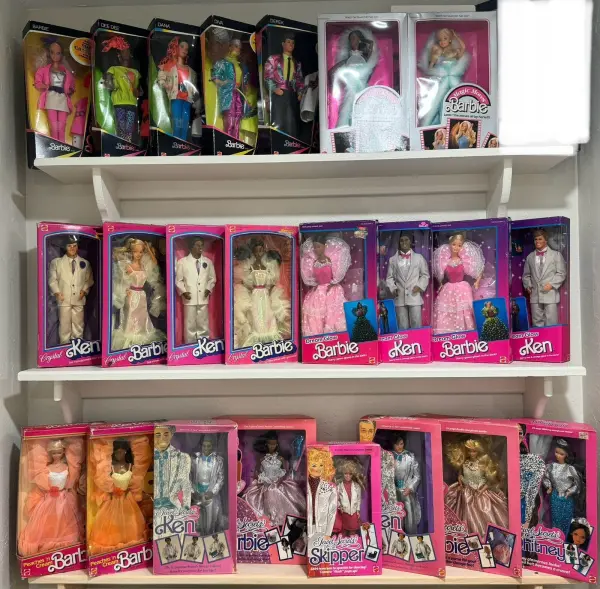 !!Barbie & The Rockers, Peach, Magic Moves, Chrystal, Dream Glow, Jewel Secrets