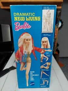 Vintage Mattel Dramatic New Living Barbie Doll #1116 1969 SEALED