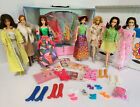 Vintage TNT Mod Barbie Doll LOT w/Clothes Shoes Accessories & Case