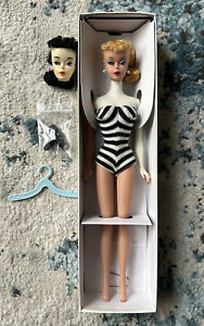 Vintage Barbie Ponytail #3 Head (Brunette) & #4 (Blond/ Transitional)