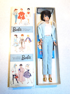 Barbie:  VINTAGE Brunette DRESSED BOX Mood For Music BUBBLECUT BARBIE Doll!