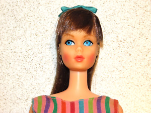 Barbie:  VINTAGE Black Cherry GERMAN AMERICAN GIRL Bend Leg BARBIE Doll!