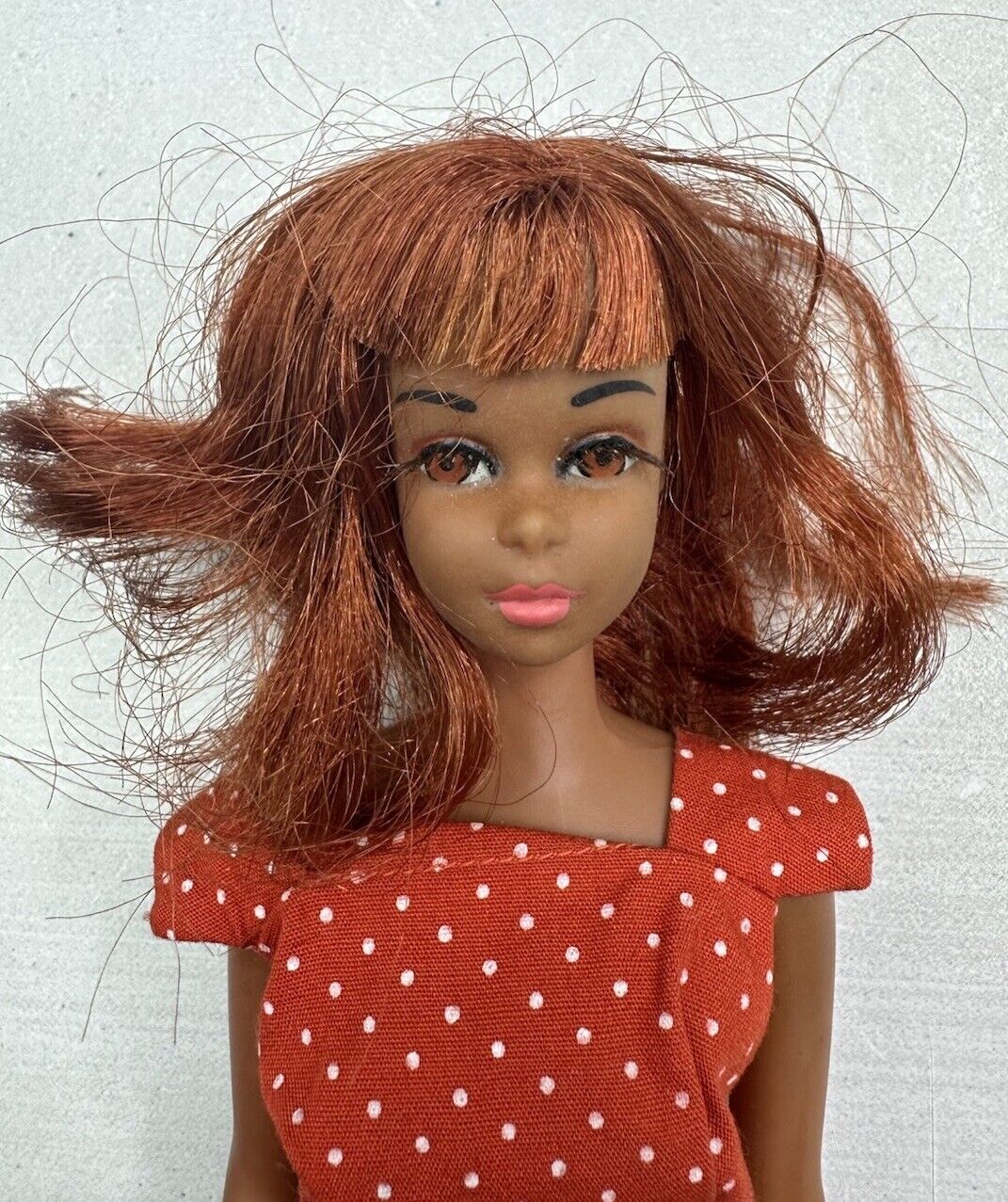 Barbie Doll 1966 MATTEL Francie Black Vintage Original 1st Edition RARE Japan