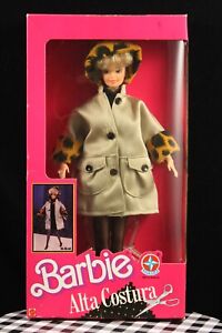 '90 VINTAGE BARBIE ALTA COSTURA ESTRELA 10.50.63 MATTEL BRAZIL NRFB FOREIGN DOLL