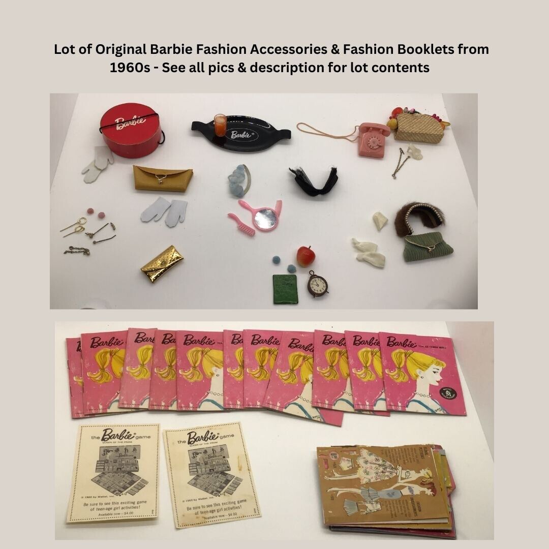 1960's Lot of Accessories & Fashion Booklets