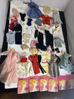 1960's Vintage Mattel Barbie Doll Clothes 15 Outfits Plus Shoes Purses Phone