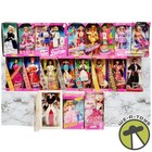 BARBIE DOLL LOT OF 20 ~ ASSORTED DOLLS ~ BOXES HAVE WEAR ~ SEE PHOTOS (LOT #304)