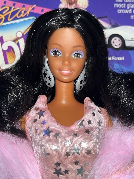 BARBIE Sueno De Estrellas Christie AA 1985 ROTOPLAST VENEZUELA SUPERSTAR Black