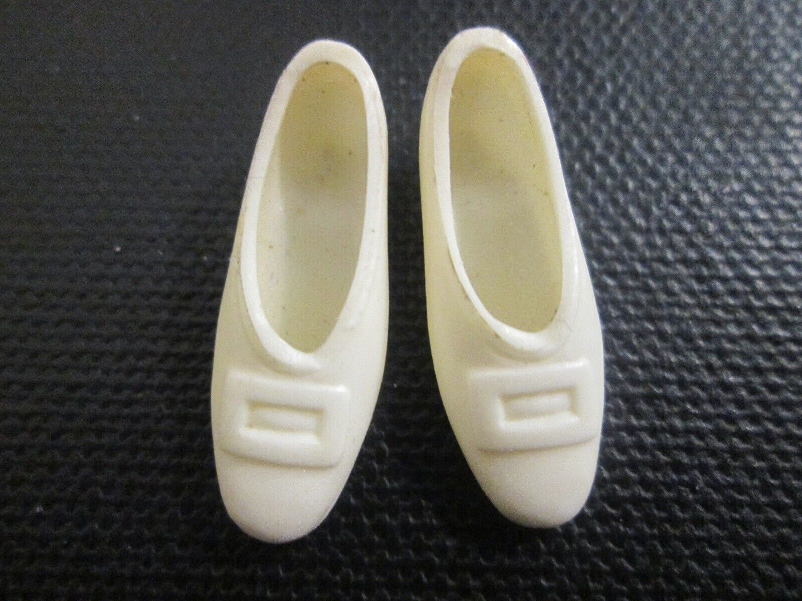 Vintage Barbie: No Bangs FRANCIE Doll ~ White Buckle Flats Japan Shoes RARE!