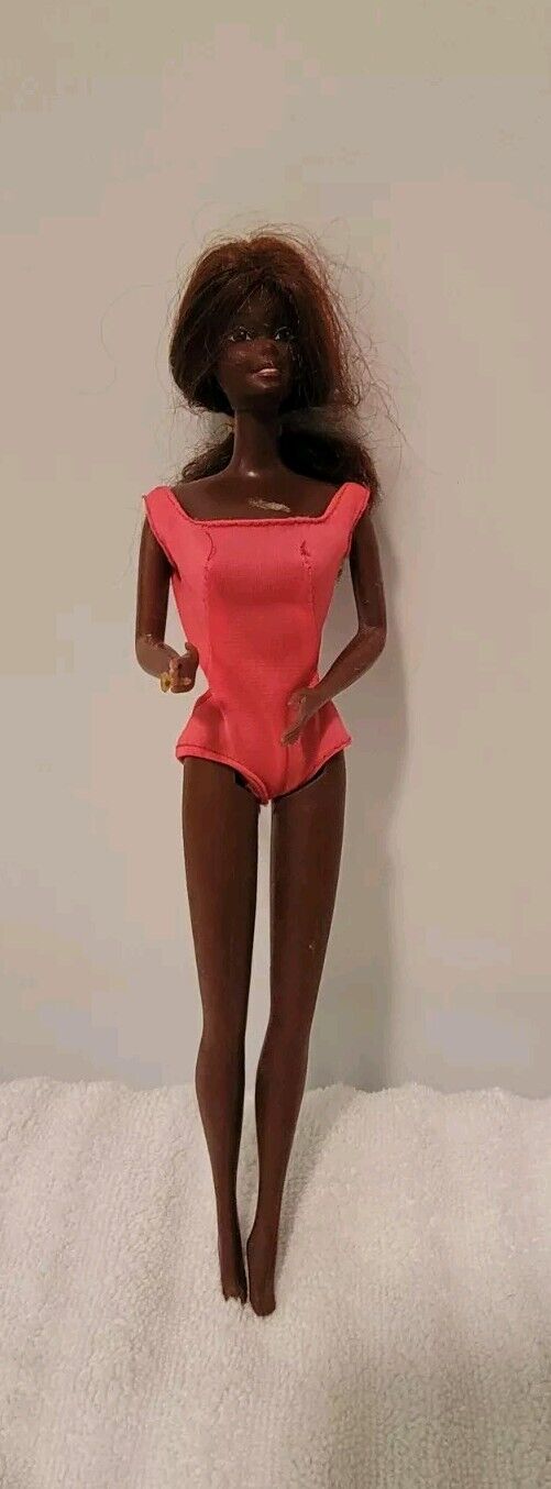 Vintage Barbie 1966 Taiwan Mattel Inc  Free Moving Cara Doll? African American