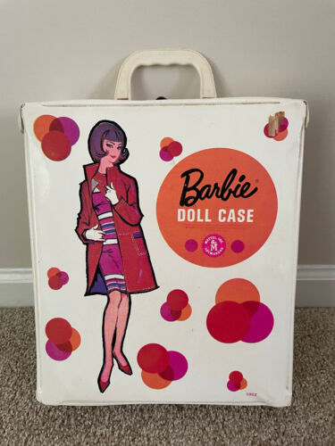 Barbie 1966 Twist and Turn Doll (Japan) with Vintage Case, Clothing, Accessories