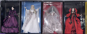 Haunted Beauty Vampire Ghost Manor Zombie Bride Barbie Gold Label Doll Lot