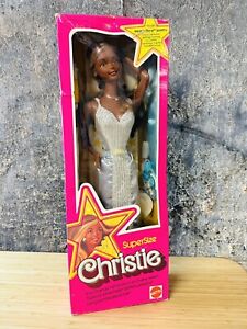 VINTAGE 1976 BARBIE 18 INCH SUPERSTAR SUPERSIZE SUPER SIZE CHRISTIE NRFB