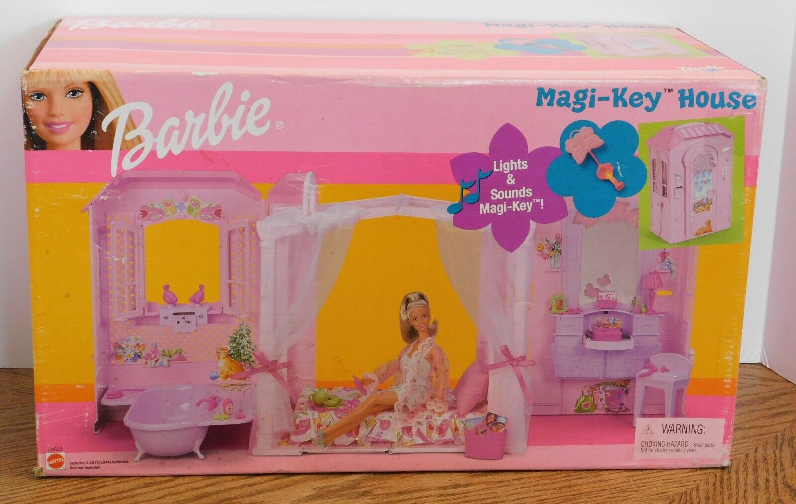 Sealed 2000 Barbie Magi-Key House Lights & Sounds Playset