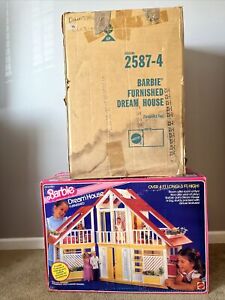 Vintage New Sealed NRFB - Barbie - Dream House - Furnished - 1983