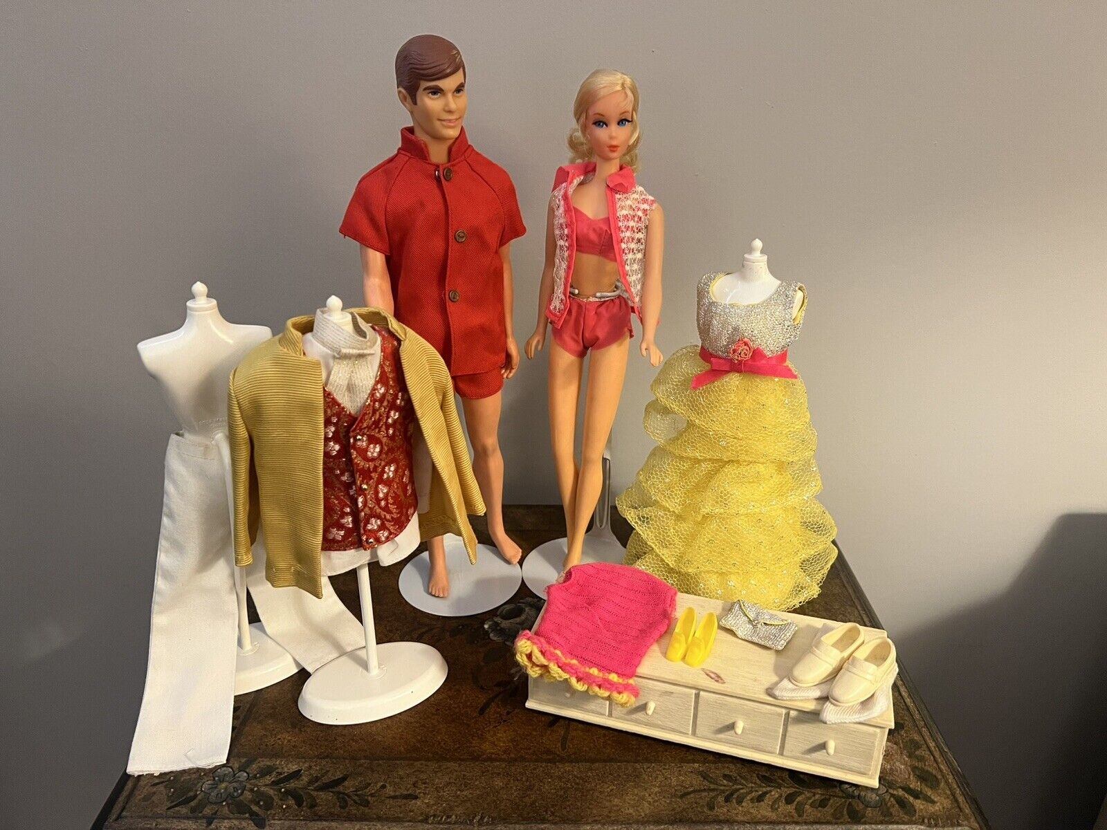 Sears Exclusive Fabulous Formal Gift Set #1595 With Talking Ken & Barbie