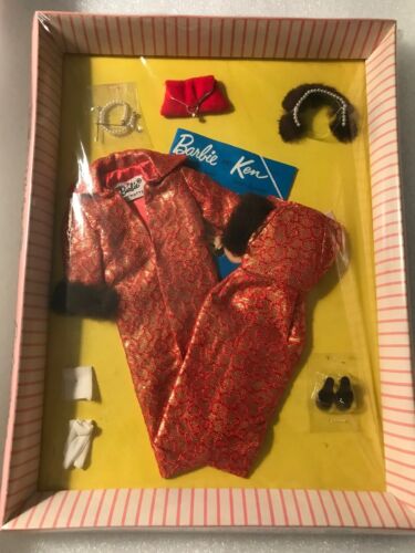Vintage Barbie 60's Original #992 Golden Elegance Ensemble Outfit - RARE NRFB!