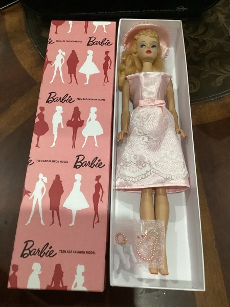 All Original Vintage Mattel #3 Blonde Ponytail Barbie, OOAK Outfit, Beautiful!