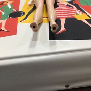 RESERVED - Very Rare! VINTAGE 1959 #1 Barbie Doll Body, Holes In Feet