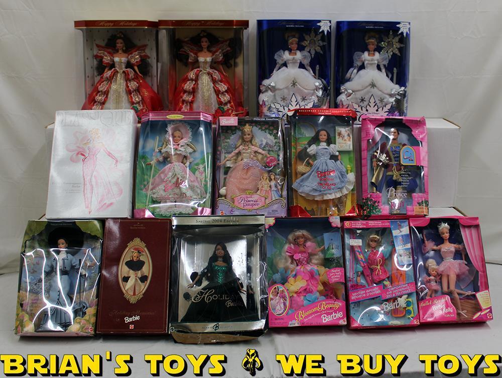 Barbie/Doll Lot of 15: Ballet Recital, Holiday Memories, Dorothy & More! NR