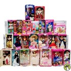 BARBIE DOLL LOT OF 25 ~ ASSORTED DOLLS ~ BOXES HAVE WEAR ~ SEE PHOTOS (LOT #302)