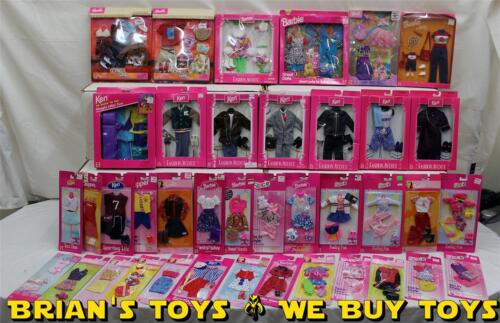 Barbie Fashion Lot of 100+: Ken Sporting Life, Fashion Avenue, Sports & More NR