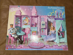 Barbie Swan Lake Musical Enchanted Castle Playset Dollhouse 2003 Special Listing