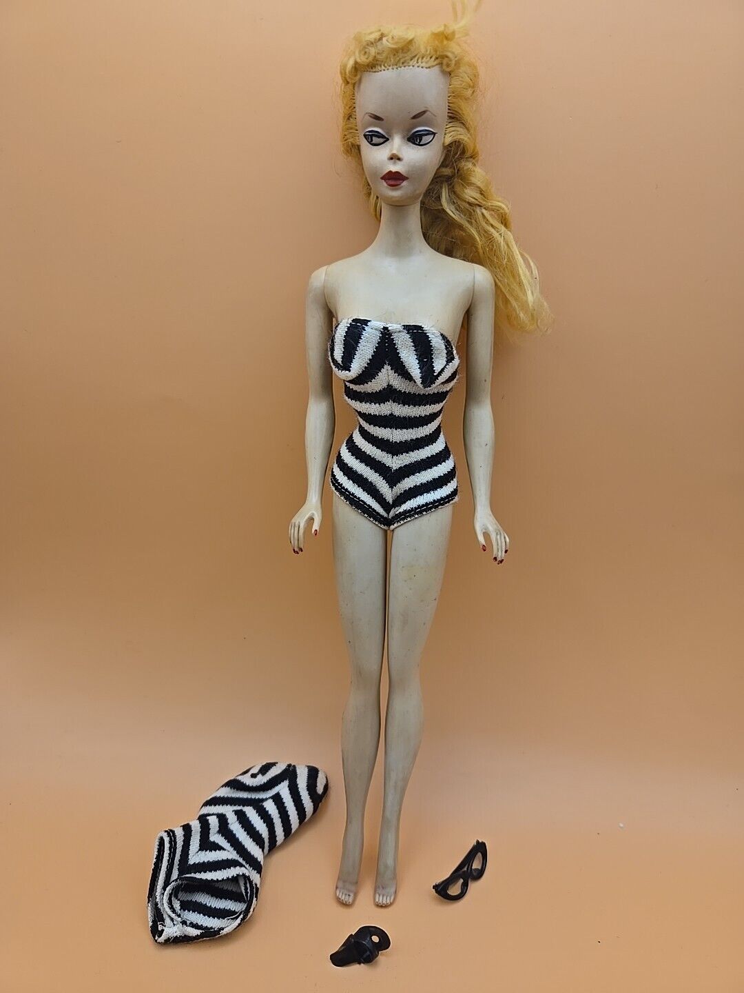 #1 Blonde Ponytail Barbie 1959 Original!