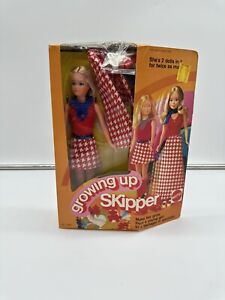 Vintage 1975 Growing Up Skipper Mattel #7259 in Original Box NRFB