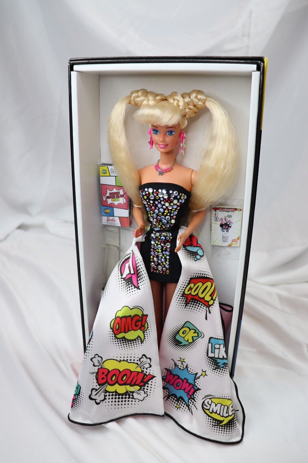 2018 Italian Doll Convention Comic Superstar Barbie doll NRFB LE 150 Magia 2000