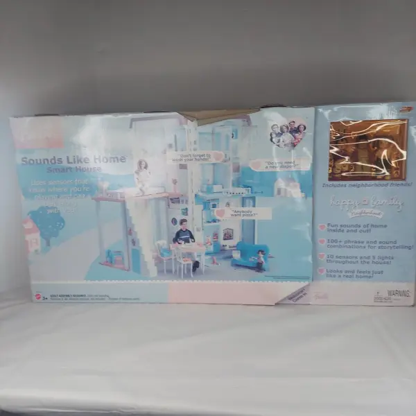 Barbie Happy Family Neighborhood Sounds Like Home Smart House New In Box 2004