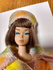 VINTAGE BARBIE LONG HAIR SILVER BRUNETTE AMERICAN GIRL LOW COLOR ORIG SOLD NUDE