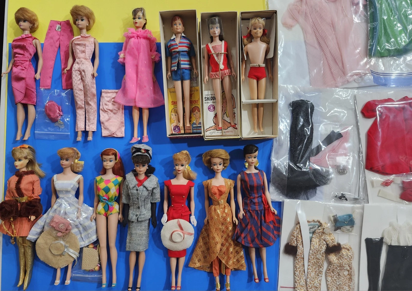 Vintage Barbie Ponytail Lot! & Color Magic