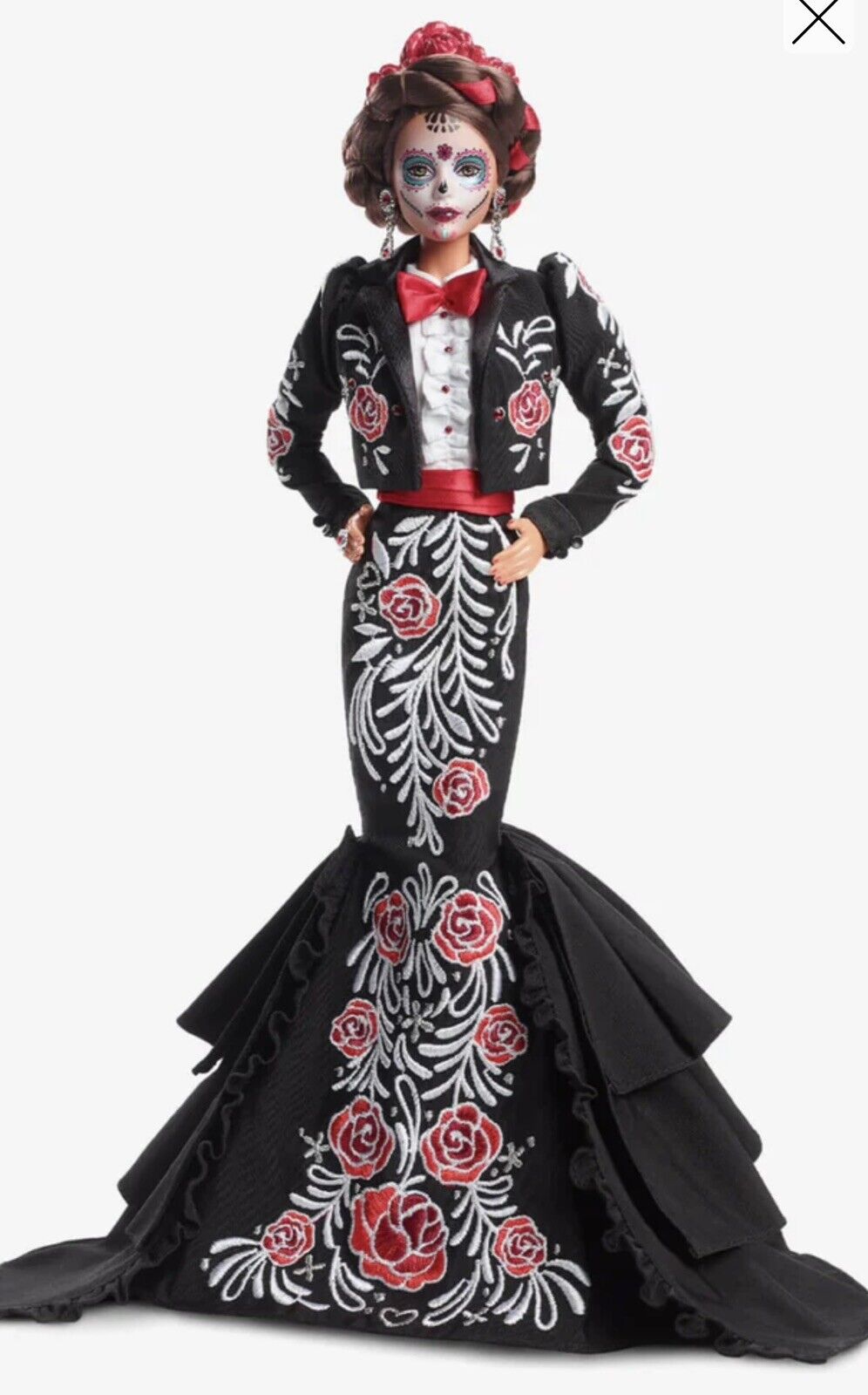 DIA DE LOS MUERTOS DESIGNER BENITO SANTOS X BARBIE GOLD LABEL *BOX DAMAGE*