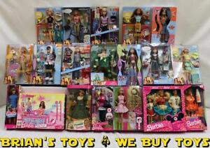 Barbie/Doll Lot of 19: My Scene, Hollywood Hair, Top Model, Pioneer & More NR