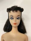 Vintage #2 Brunette Ponytail Barbie 1959 Mattel w/stand and accessories exc