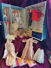Original 1960 Mattel Barbie Vintage #3 Blonde Ponytail - w/Case and Outfits!