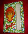 VINTAGE ORIGINAL MATTEL  SIDE PART AMERICAN GIRL BARBIE DIAMOND PRINT CASE RARE!