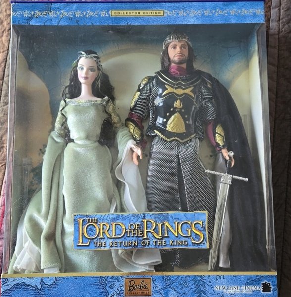 Lord Of The Rings Barbie Set