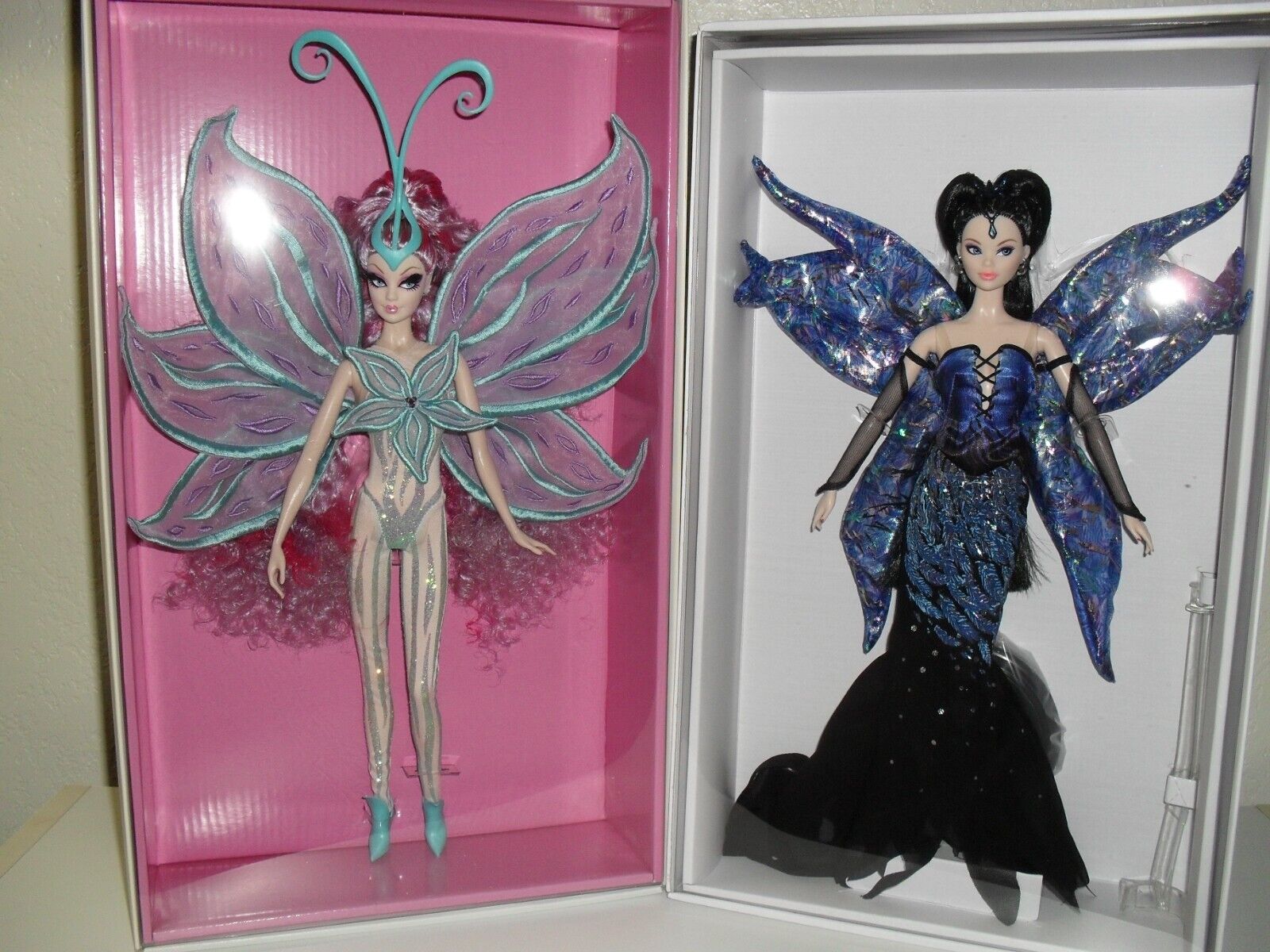 FANTASY FAIRY BOB MACKIE PRINCESS STARGAZER BARBIE AND FLIGHT OF FASHION BARBIE