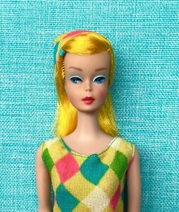 Vintage Color Magic Factory Hair Barbie Doll Blonde/Scarlet Flame Near Mint '60s