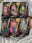 VINTAGE LOT 1985 BARBIE AND THE ROCKERS 7 DOLLS + CLOTHES NRFB (1 LOOSE DOLL)