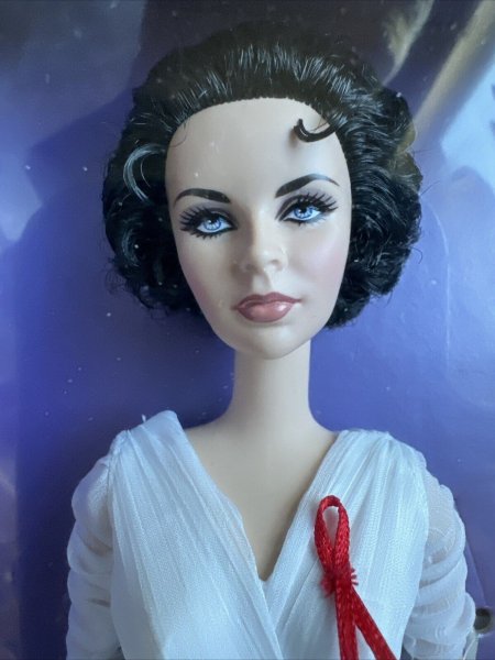 Mattel 2012 White Diamonds Elizabeth Taylor Silkstone Barbie Doll W3471 NEW NRFB