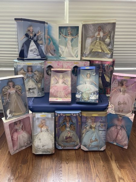 Lot of 16 Collector Edition Barbie Dolls - Special & Rare Editions - NRFB