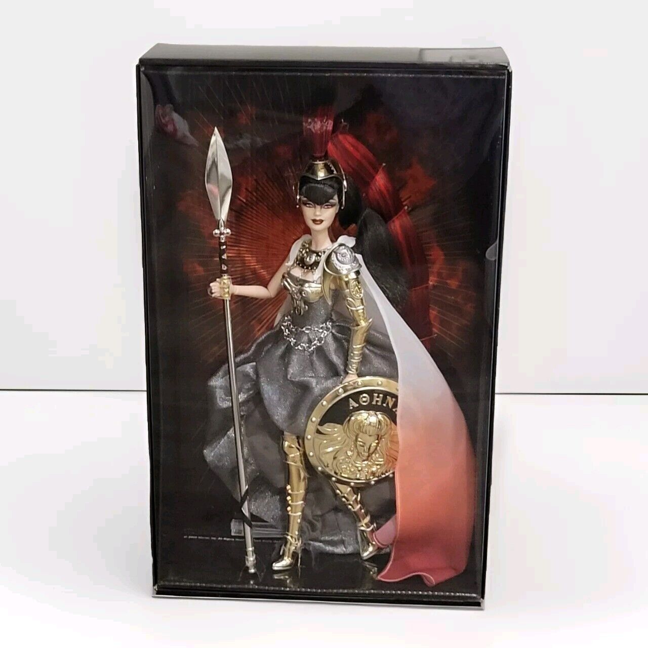 Barbie Athena Collector Gold Label 2010 Greek Goddess W/Magazine